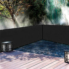 DELITLS Recinzione Esterna Patio Ventilato Privacy Schermo Protezione UV Heavy Duty Mesh Deck