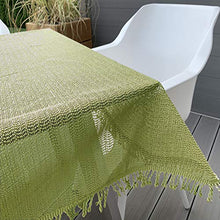 JEMIDI Tovaglia da giardino, resistente alle intemperie, rotonda, rettangolare, resistente alle intemperie, rettangolare, 130 cm x 160 cm, verde tiglio