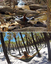 Amaca Leggera Da Esterno Portatile Leggera Paracadute Doppio Multifunzionale Campeggio Zaino Da Viaggio Spiaggia Giardino 32
