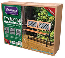 Kingfisher Bonnington Plastics Ltd F2PB Panchina in Legno per Due