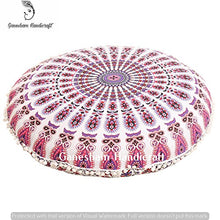 Ganesham Indiano Cuccia Boemia Meditazione Cuscino di Pouf ottomano Boho