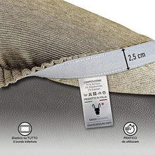 CIUCO COCCIUTO 2 Copriseduta Poltrona o Divano a 2 Cuscini - Elasticizzati, No Stiro - Made in Italy - Arredi Casa