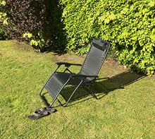 Redwood Leisure BB-FC114BL Sedia reclinabile, Nero