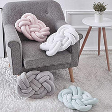 BOENTA Cuscini Decorativi Bambini Cuscino Annodato Cuscino attorcigliato Cuscino Schienale Sedia Cuscino Soffice Cuscino Decorativo per Camera da Letto Green