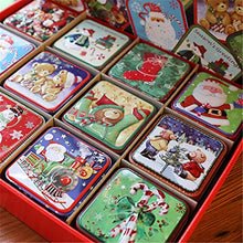 Liery - Set di 12 contenitori Quadrati per Dolci, in Stagno