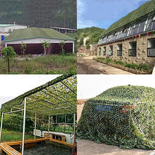 Refue Rete Mimetica 2×6 M,3×5 M,4×8 M,3×8 M,3×4 M,6×6 M,8×8 M,2×5 M,10×12 M, reticolato Mimetica per Ombra del Gazebo, Camuffamento Copertura Paesaggio forestale