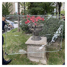 BAIYINNG Telone Impermeabile con Occhielli, Teloni Pieghevoli, Alta Trasmittanza, per Auto/Mobili da Esterno/Giardino (Color : Chiaro, Size : 1×1.5m)
