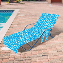 Sdfsa - Coprisedia portatile per piscina, con tasche laterali, per prendisole, per piscina, sdraio, per vacanze