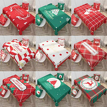 Hey Shop, tovaglia di Natale in cotone e lino, impermeabile, tovaglia da caffè