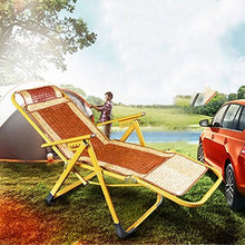 Poltrone LHA Divano Pieghevole per Sedia da Salotto in bambù Siesta Chair Chair