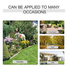 Panchina 2 Posti da Giardino 160x61x96 cm con Tavolino Nera
