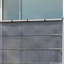 TENAX SPA 100144 Rete PLAST.TEXSTYLE VIP ARG. CM.100 5MT, Nero-Argento-Grigio, 1,00x5 m