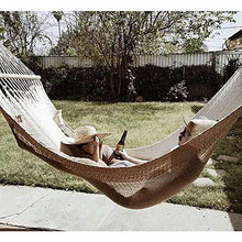 WMYATING 2 Person Hammock Boho Grande Europeo Rame Frangia Deluxe Spiaggia Swing Net Sunshine Sedia all'aperto Indoor Appeso Deco Cure Lazy Sedia