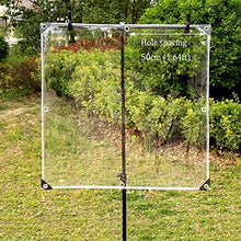 Telo Occhiellato Impermeabile PVC Addensato Tenda Impermeabile, Resistente Ai Raggi UV Telo Isolante in Serra, può Essere Personalizzato (Color : 0.35mm, Size : 1.2×3m)