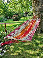 Jobek 17185 Amaca Siena con Strisce Arancio/Rosso/Ecru 300 x 100 cm