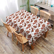 DuangDuang - Tovaglia in poliestere calico, decorazione per la casa