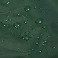LIMENG - Copertura protettiva rettangolare impermeabile per mobili da giardino, protezione UV, 6 misure (verde) 126 x 126 x 74 cm