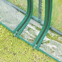 Serra Anti-UV Coperchio con Cerniera Mini Portatile Isolamento A Prova di umidità Terrazza Balcone, 7 Stili Gzhenh (Color : Clear-180x90x90cm)