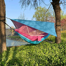 Amaca Tenda Per Amaca Con Zanzariera Ad Apertura Rapida Automatica Per Esterni Con Tenda Da Sole Impermeabile Set Amaca Pop-up Portatile