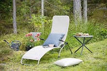 Samba Fiam Lettino Basculante Art. 045TXBI - Struttura in alluminio e texilene Bianco