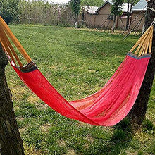 Cotone All'Aperto Camping Hammock Sedia Swing Stick Stick Per Interni Esterni Esterno Cinturini Per Viaggi Beach Beach Back Carrying Bag