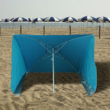 PAPILLON 8042680 - Ombrellone da spiaggia con laterali anti vento, 170 x 170 cm
