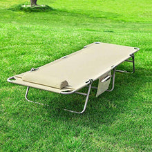 SoBuy Sdraio pieghevole,lettino prendisole,schienale reclinabile,beige,OGS35-MI,IT