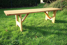 Banc en bois banc de jardin banc de parc Banc de jardin bois massif bois terrasse Banque Go de 150