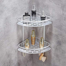 GYCS Mensola angolare per Bagno Mensola per Bagno Doccia Shampoo Sapone Mensole per Cosmetici Accessori per Il Bagno Portaoggetti Organizer Rack