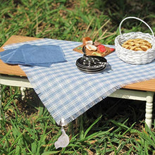Sumnacon - Set di 4 mollette per tovaglia con uccelli, in ghisa anticata, per giardino, picnic, tavolo, colore: Bianco