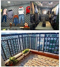 AI LI WEI Protective Net Decoration/Recinto Bambini Net Balcone anticaduta Net Net Cat Stair Protezione e Sicurezza Decorazioni Net Net Net Kindergarten Playground Stadio Multiuso Nero (Size : 1x10m)