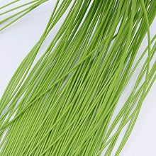 500 g PE rattan circolare verde sintetico tessitura materiale plastica rattan rattan