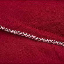 PETCUTE Copridivano Elasticizzato 3 posti Fodere per Divano in Velluto Copridivano Spesso Copri Divano Vino Rosso