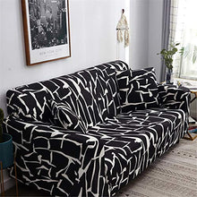 Copridivano Elasticizzato 3 posti, Morbuy Senza Braccili Fodera Copridivani Universale Divano con Corda Fissa Sofa Protettore Copertura Divano Copridivano con Penisola (4 posti,Nero)