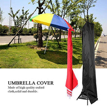Acqua densità Umbrella Cover Offset Protezione ombrellone Fall Antipolvere per terrazza e Giardino da Spiaggia con Chiusura Lampo 205cm：57 * 48 * 25cm