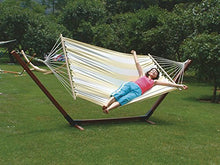 VERDELOOK Amaca Doppia in Polycotton da Giardino, 220x160 cm, Colori Multipli