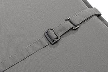 sleepling 193932 Cuscino per lettini da Giardino, 190 x 58 x 6 cm, Grigio
