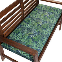 Celina Digby® - Cuscino impermeabile a 3 posti, con imbottitura in schiuma morbida, 144 x 54 x 6 cm, colore: Verde felce