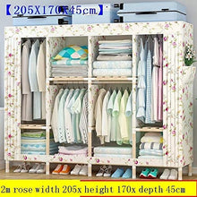 JJZXT Inizio Armadio Mobili Camera da Letto Moderno Semplice Assemblea Economico Camera Semplice Locker Bambini Armadio Spazio