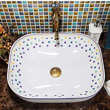 Jgophu Lavandino in porcellana bianca e blu