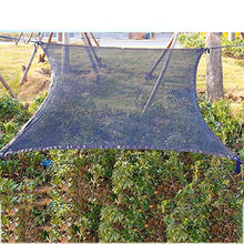 YS Protezione Solare Multiuso per Esterni in Tessuto ， 75% Protezione Solare con Occhielli per Giardino Patio Nero,Nero,2X2M