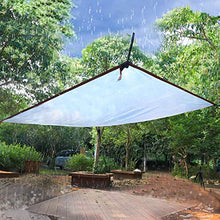 GJSN Teloni, Multiuso Vele da 4 Mil Cancella Canopy Parasole Tarp con Occhielli, Impermeabile per il Giardino/Serra/Finestra/Piante Grasse, Trasparente,2Mx3M