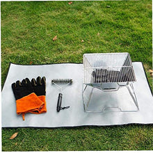 Camping a prova di fuoco Panno rilievo dell'isolamento termico ignifugo per Outdoor picnic Barbecue (S) Prodotti per la casa