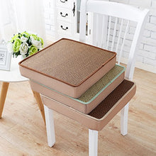 hxxxy Tatami stuoie Cuscino,Molto Spesso Quadrata Cuscini Estate-B 20 * 20in