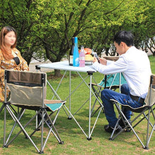 Tavoli Da Picnic Tavolo Da Picnic Pieghevole, Lega Di Alluminio Tavolo All'aperto Regolabile In Altezza, Utilizzato Per Il Campeggio, Il Barbecue Robusto E Resistente Tavolo Pieghevole Da Giardino