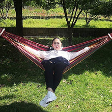Hamocks Outdoor Swing Camping Leisure Hammock Student Hammock Anti-Rollover Interno Aa Aa Ispessimento Facile da pulire Gymqian