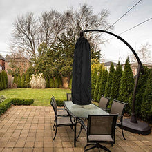 LIOOBO Copri Ombrellone Impermeabile Copri Ombrellone da Giardino Copri Ombrellone con Cerniera per Giardino Esterno