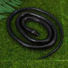 NUOBESTY Giocattolo Serpente Artificiale Realistico Serpente Falso Modello Trucco Scherzo Serpente Festa Giocando Falso Giocattolo Figurina Animale