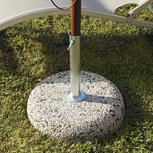 VERDELOOK Base Porta ombrellone in Cemento, Tubo Ø 55 mm, coperture arredo Esterni