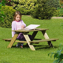 Gartenpirat PIC Nic Tavolo e panchine Set per Bambini Uso Interno e Esterno